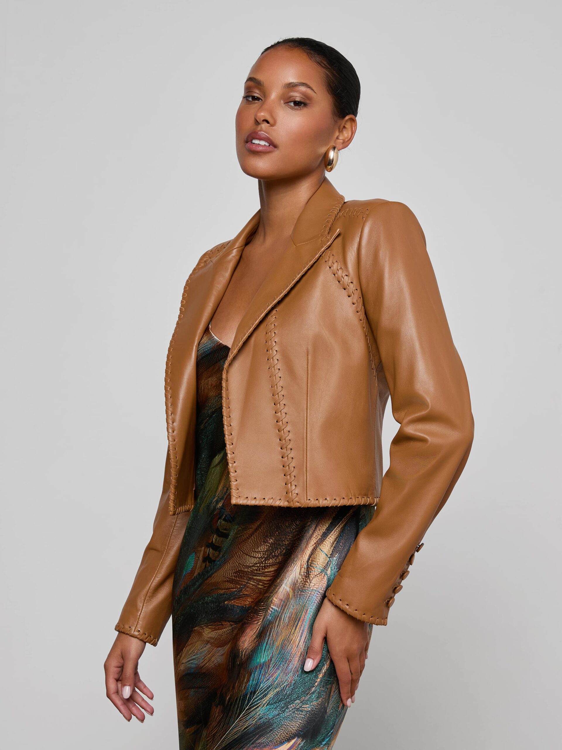 13592-dulcie-leather-blazer-3.jpg Dulcie Leather Blazer