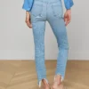 High Line Distressed Skinny Jean