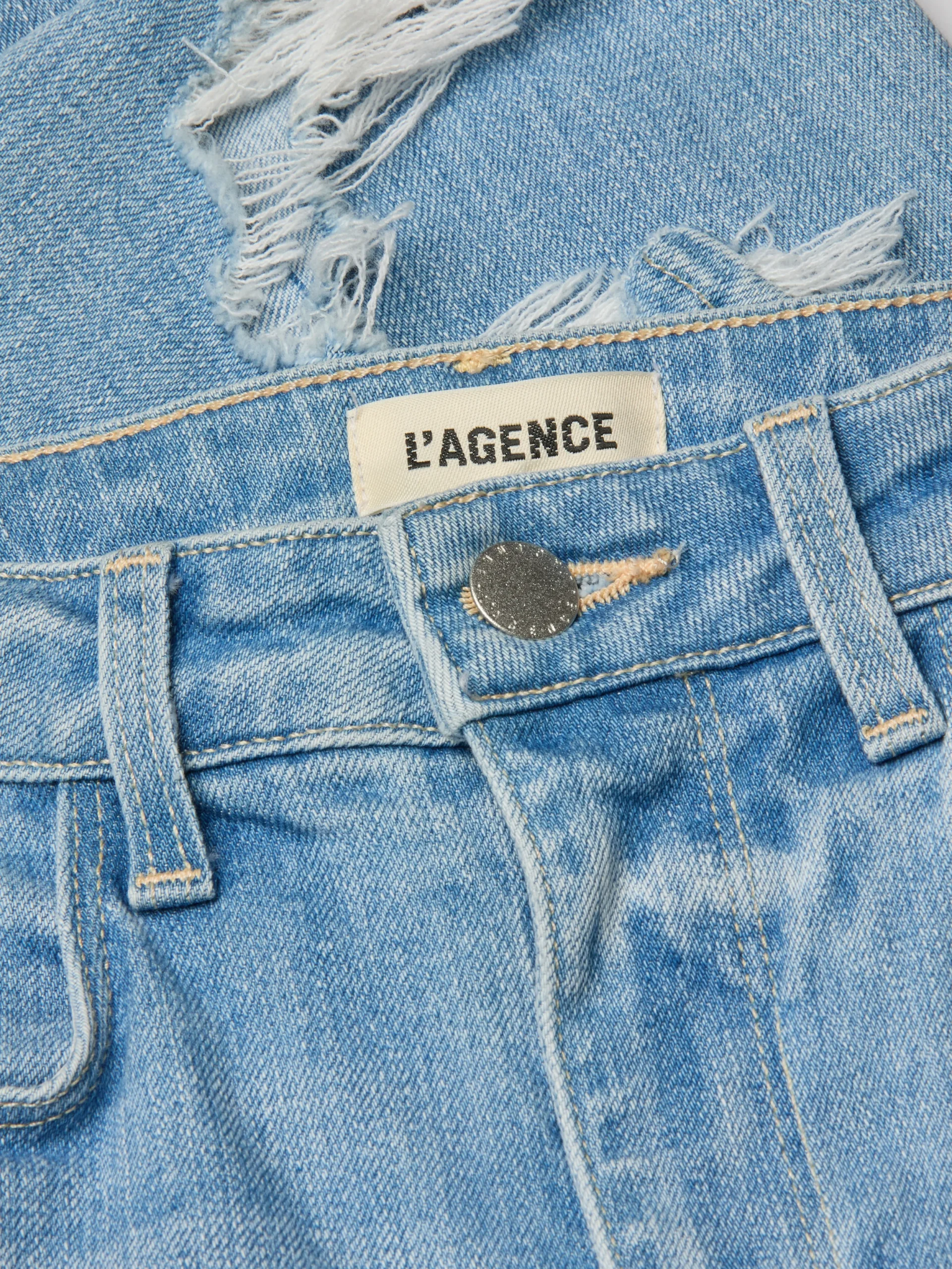 High Line Distressed Skinny Jean