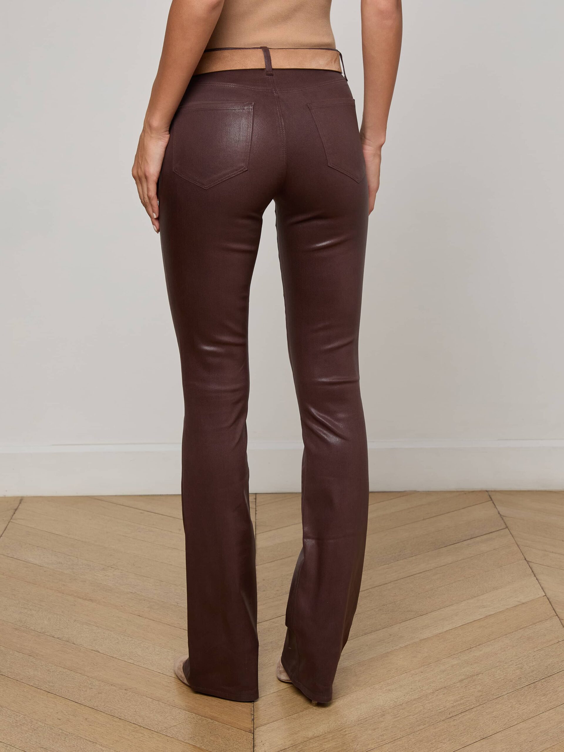 Selma Coated Bootcut Jean