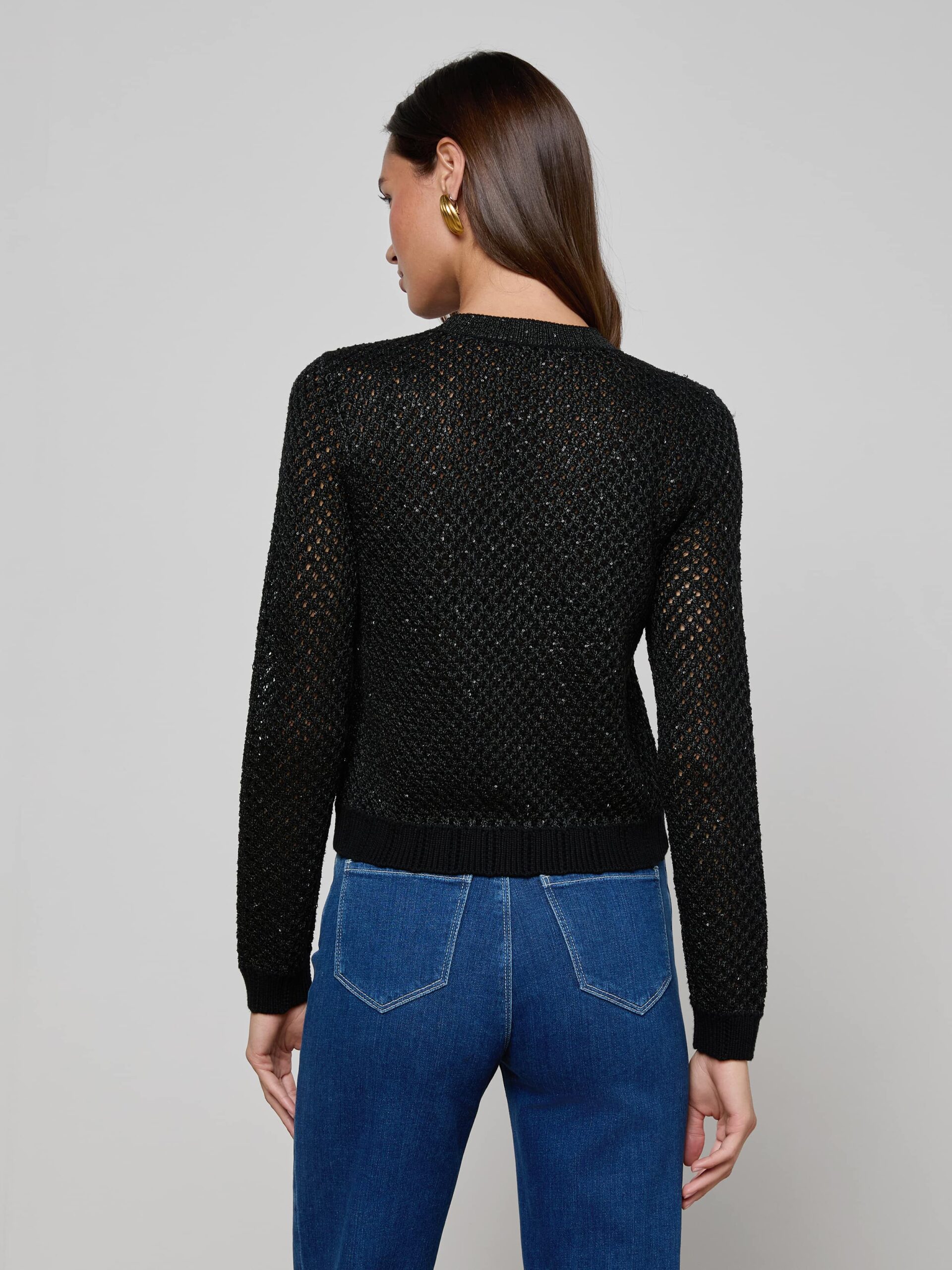 Blanca Sequin Cardigan