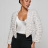 Belle Oversized Pearl Jacket