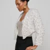 Belle Oversized Pearl Jacket