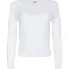 Scarlet Scoopneck Tee