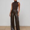 Livvy Leather Trouser