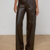 Livvy Leather Trouser