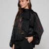 Rhett Burnout Satin Blouse