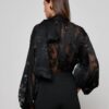 Rhett Burnout Satin Blouse