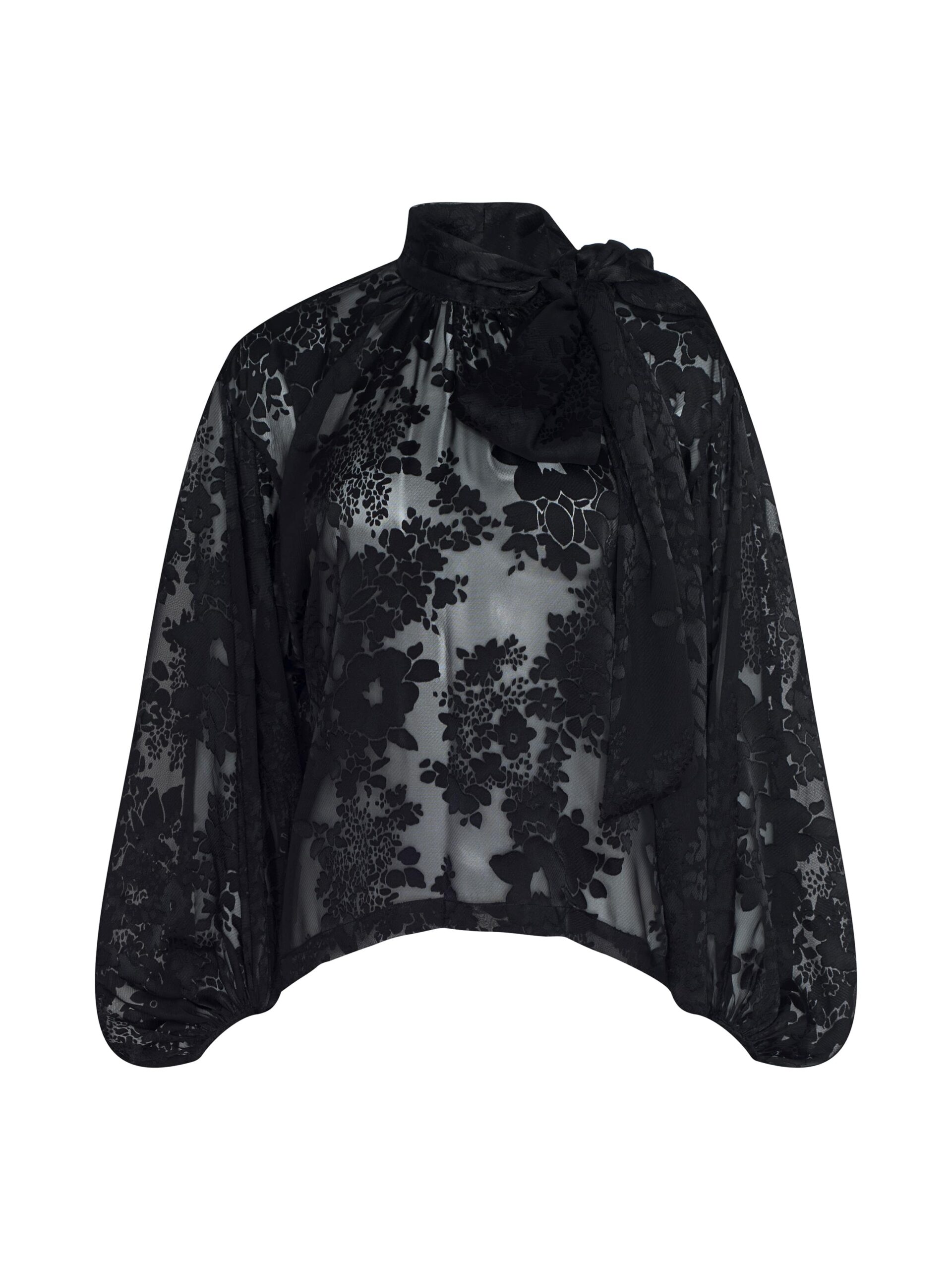 Rhett Burnout Satin Blouse
