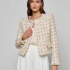 Zell Houndstooth Tweed Jacket