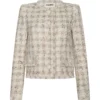 Zell Houndstooth Tweed Jacket
