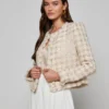Zell Houndstooth Tweed Jacket