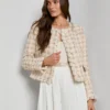 Zell Houndstooth Tweed Jacket