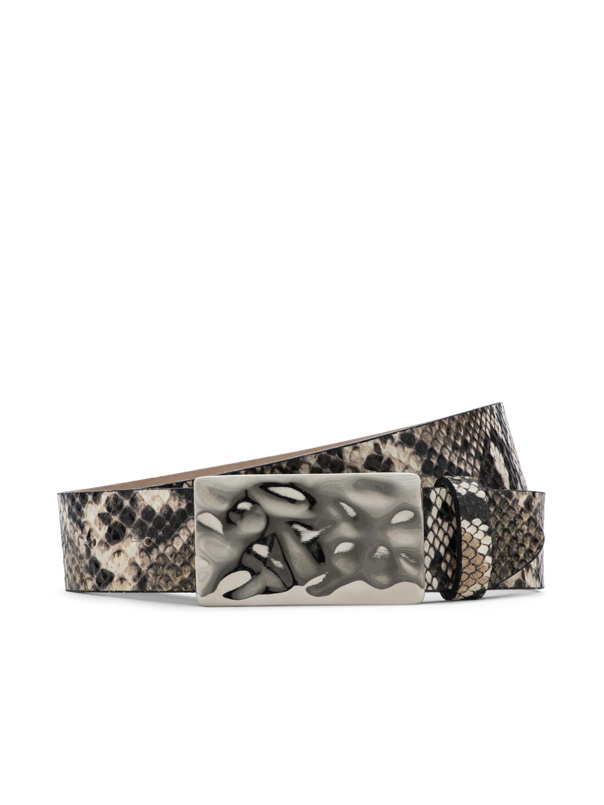 14752-chara-snake-embossed-leather-belt-1.jpg Chara Snake-Embossed Leather Belt