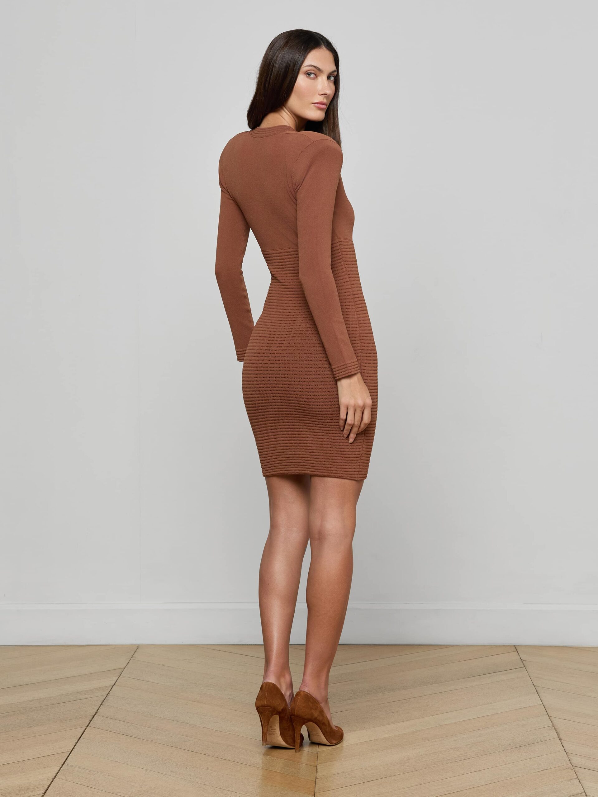 15077-taru-button-front-mini-dress-3.jpg Taru Button-Front Mini Dress