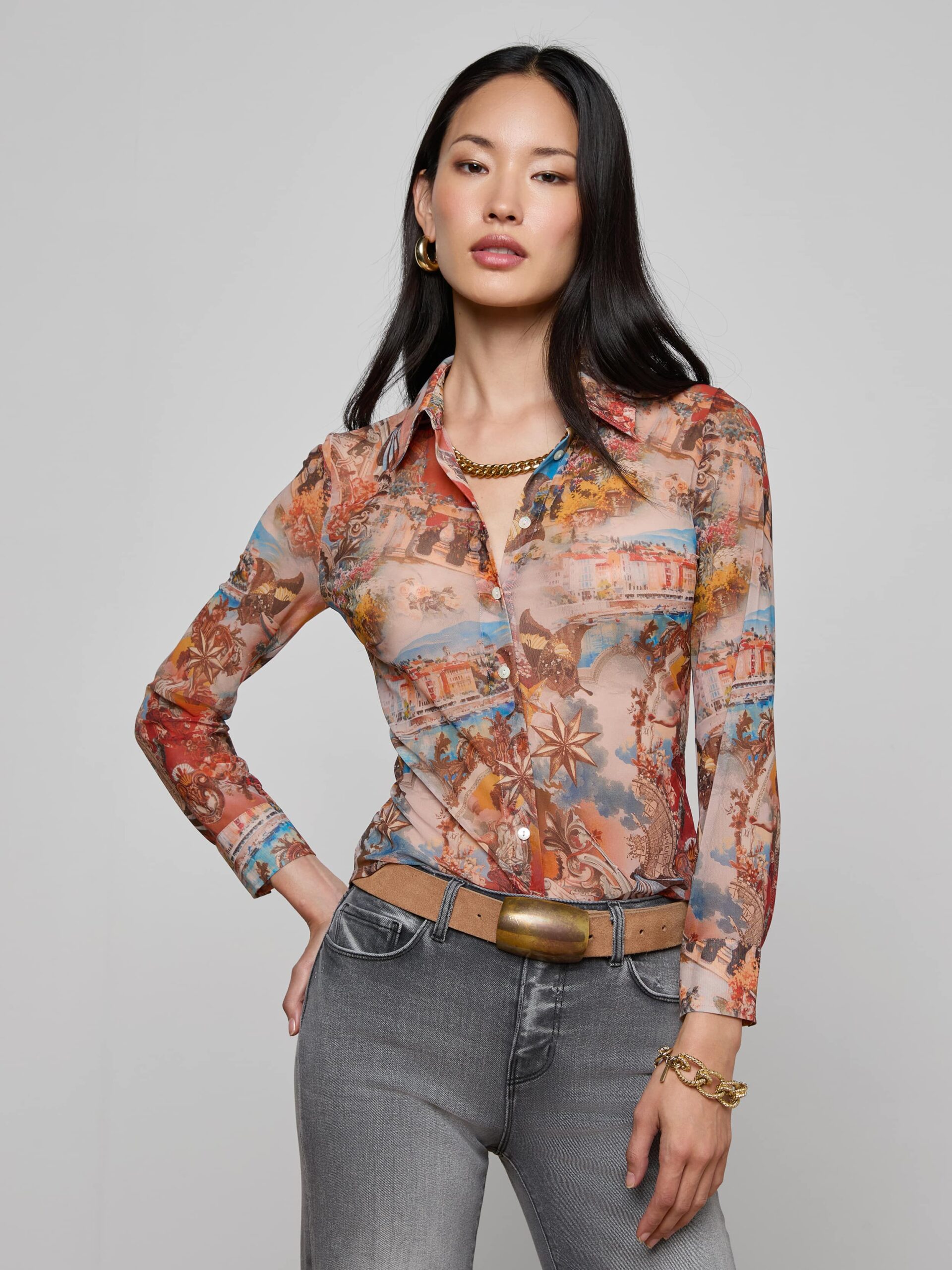 Indiana Mesh Blouse
