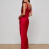 Akiya Satin Maxi Dress
