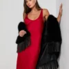 Akiya Satin Maxi Dress