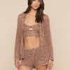 Mariana Pointelle Knit Shirt