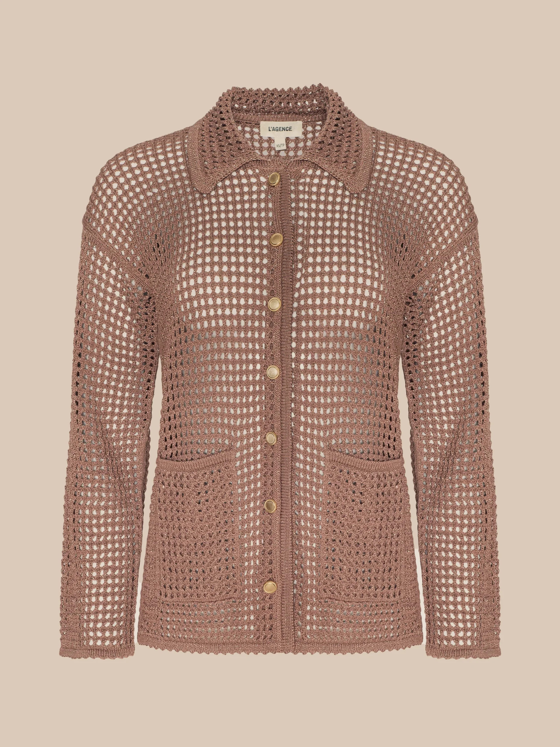 Mariana Pointelle Knit Shirt