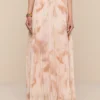 Torin Pleated Maxi Skirt