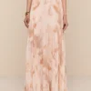 Torin Pleated Maxi Skirt