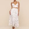 Seina Poplin Midi Skirt