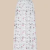 Seina Poplin Midi Skirt