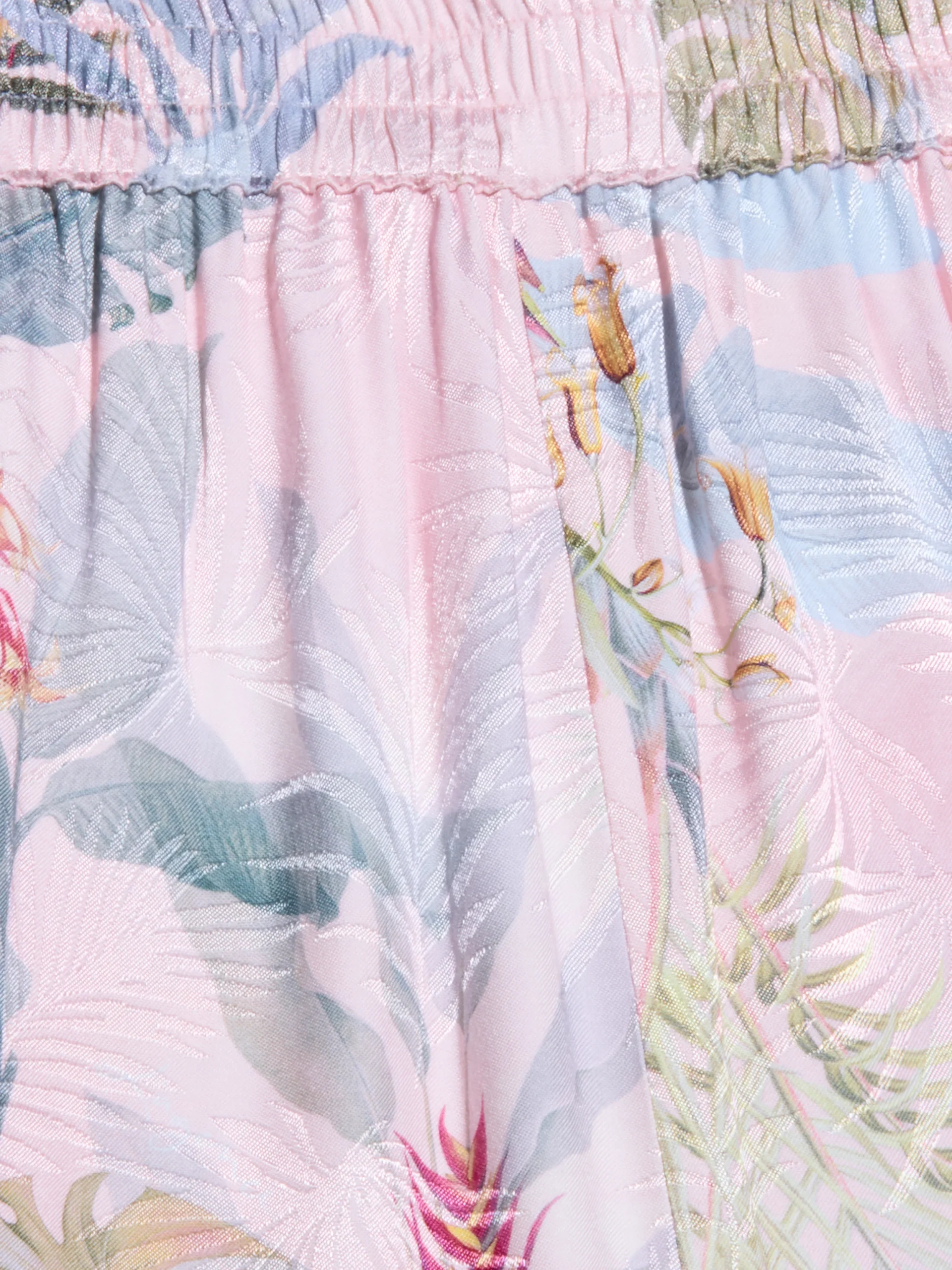 Lillian Satin Wide-Leg Pant