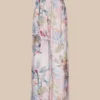 Lillian Satin Wide-Leg Pant