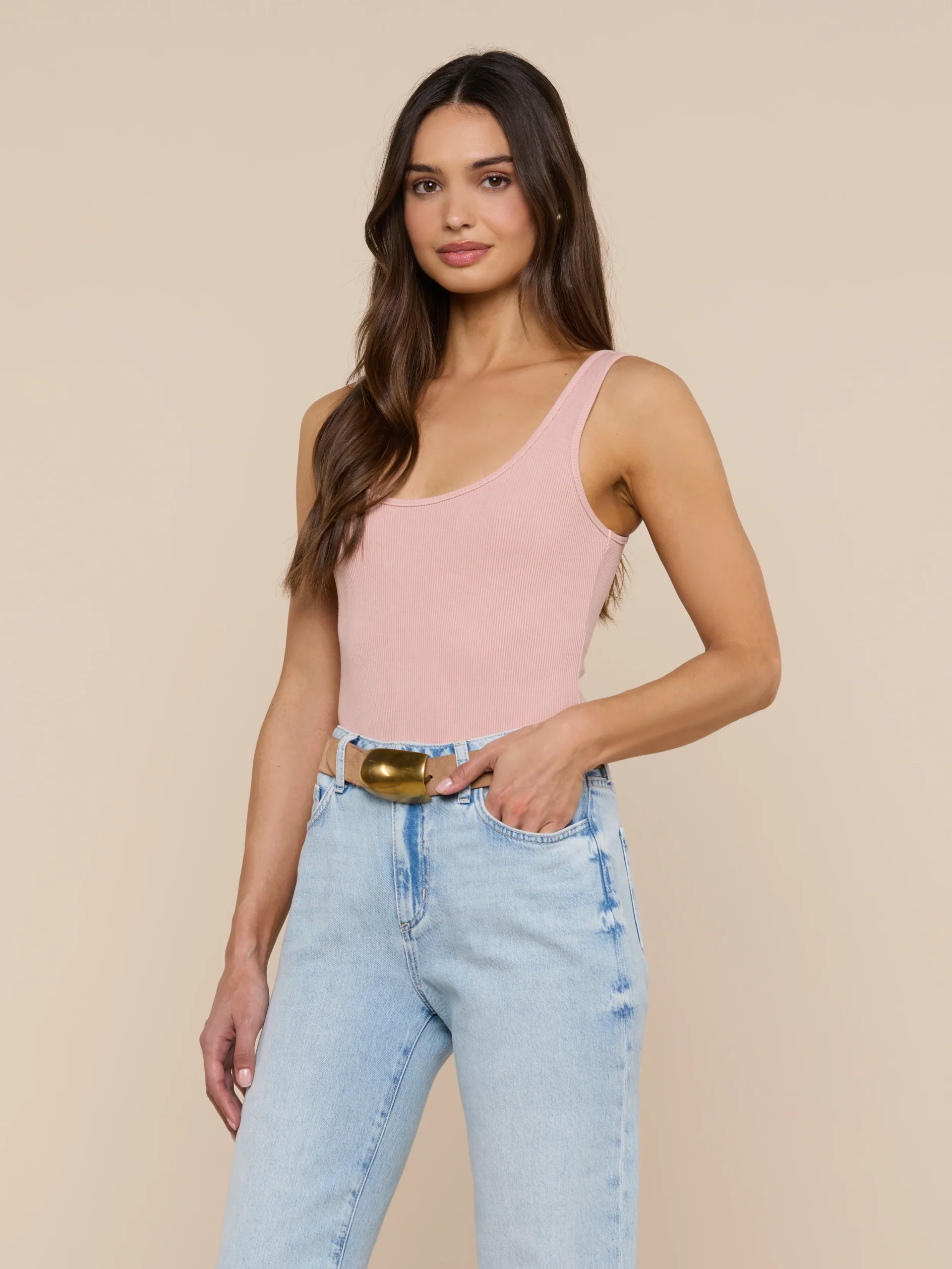 Nica Scoopneck Bodysuit