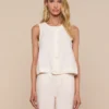 Foster Linen Top