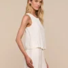 Foster Linen Top