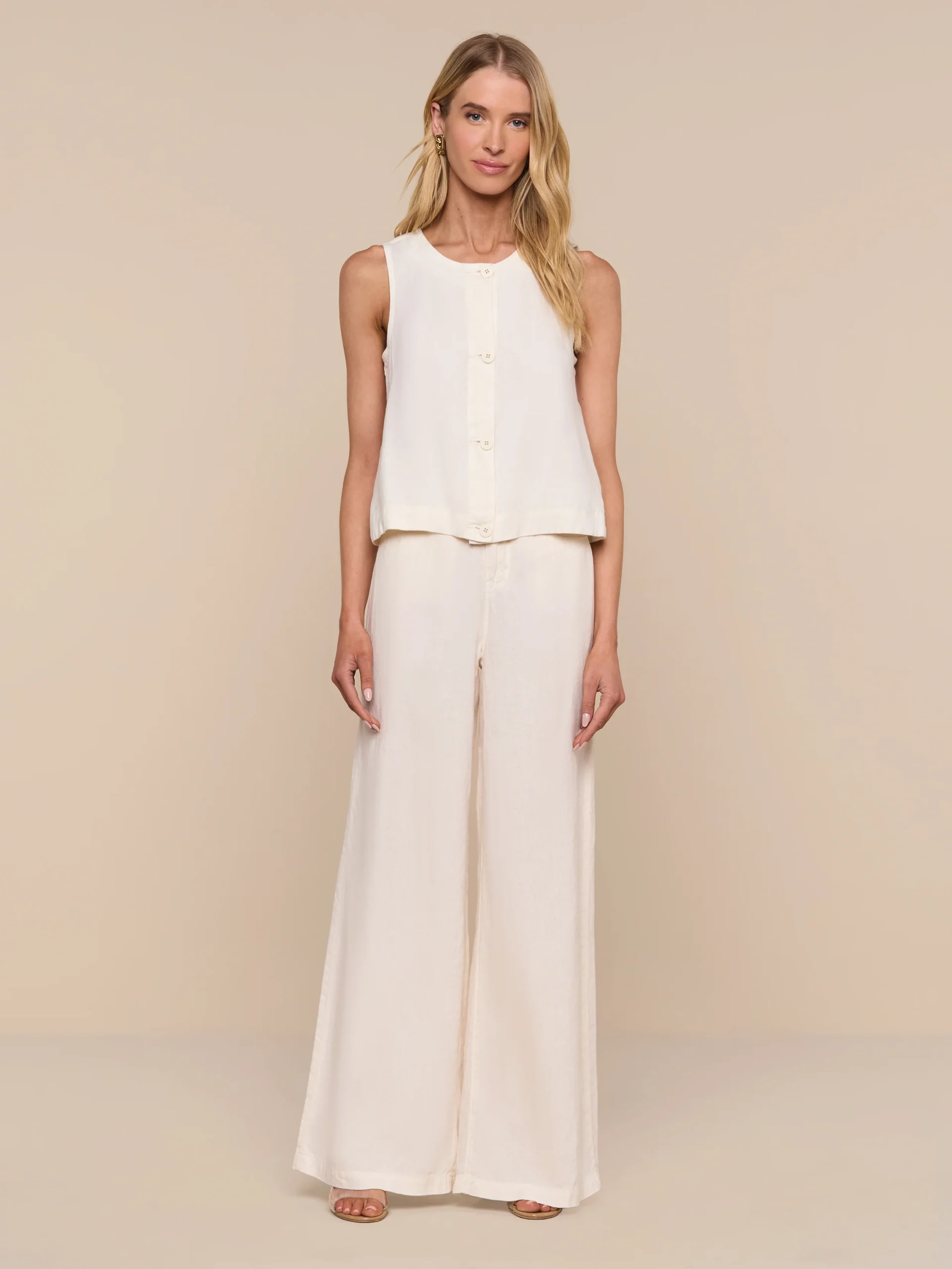 Foster Linen Top