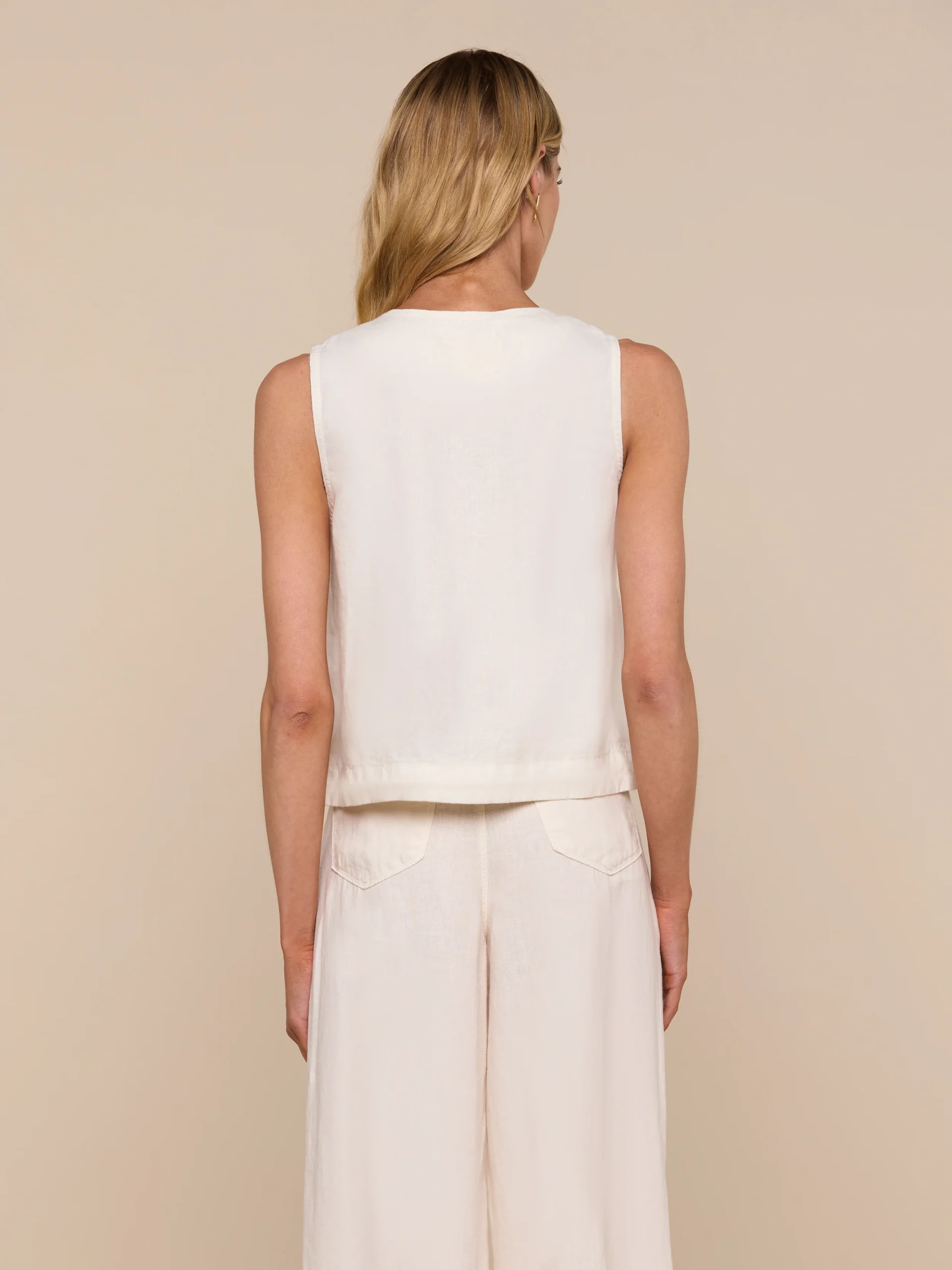 Foster Linen Top
