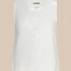 Foster Linen Top