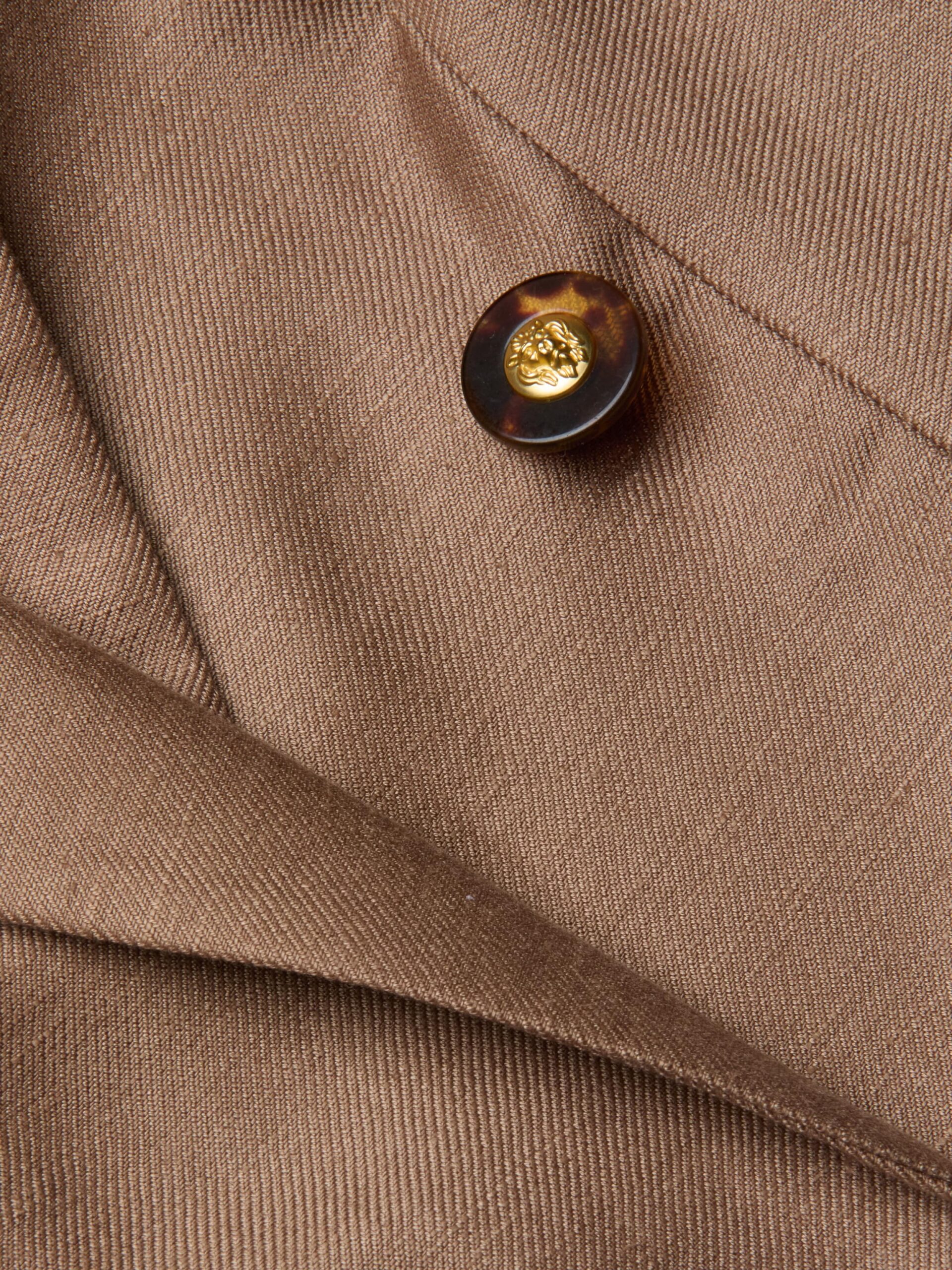 Lila Linen-Blend Blazer