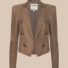 Lila Linen-Blend Blazer