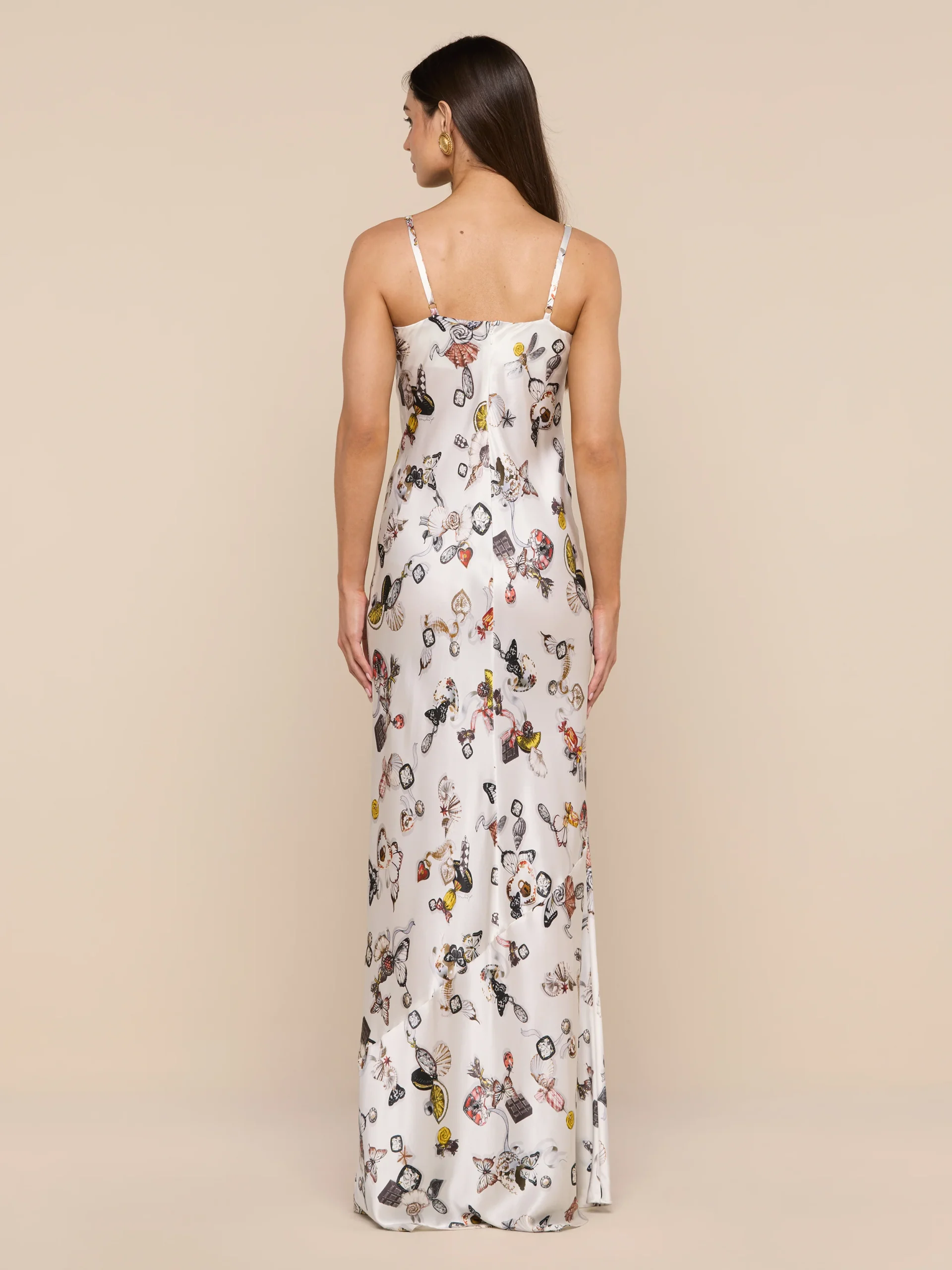 Sayla Silk Gown