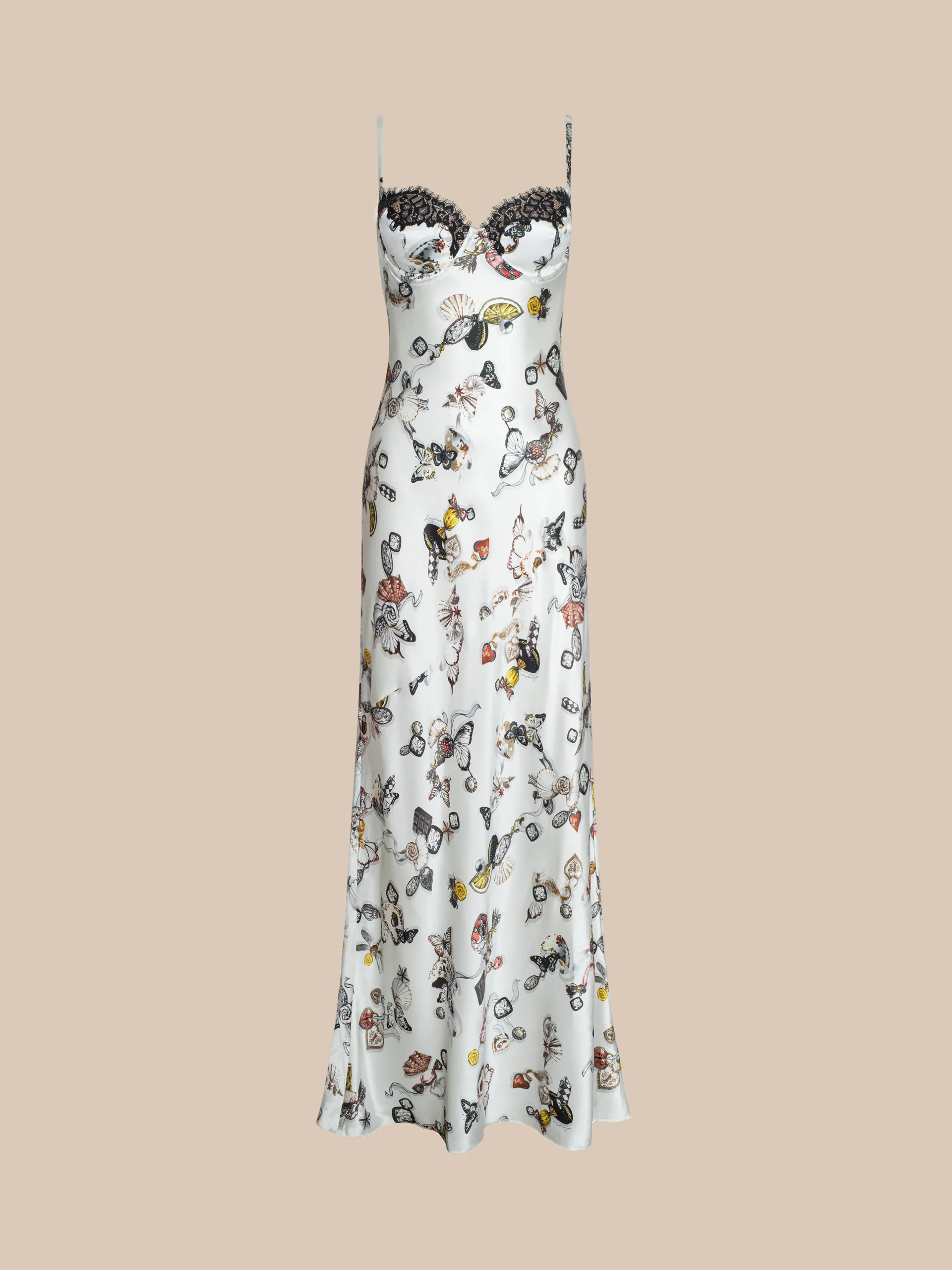 Sayla Silk Gown
