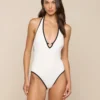 Breana Plunge One-Piece Swimsuit