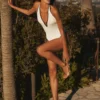 Breana Plunge One-Piece Swimsuit