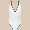 Breana Plunge One-Piece Swimsuit