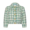 Jia Houndstooth Tweed Jacket