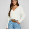 Antonella Crossover Sweater