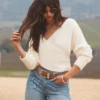 Antonella Crossover Sweater
