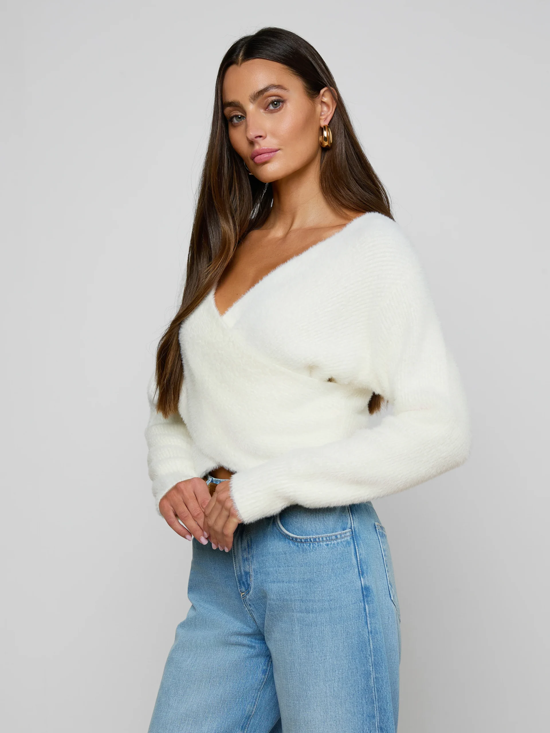 Antonella Crossover Sweater