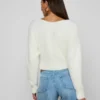 Antonella Crossover Sweater