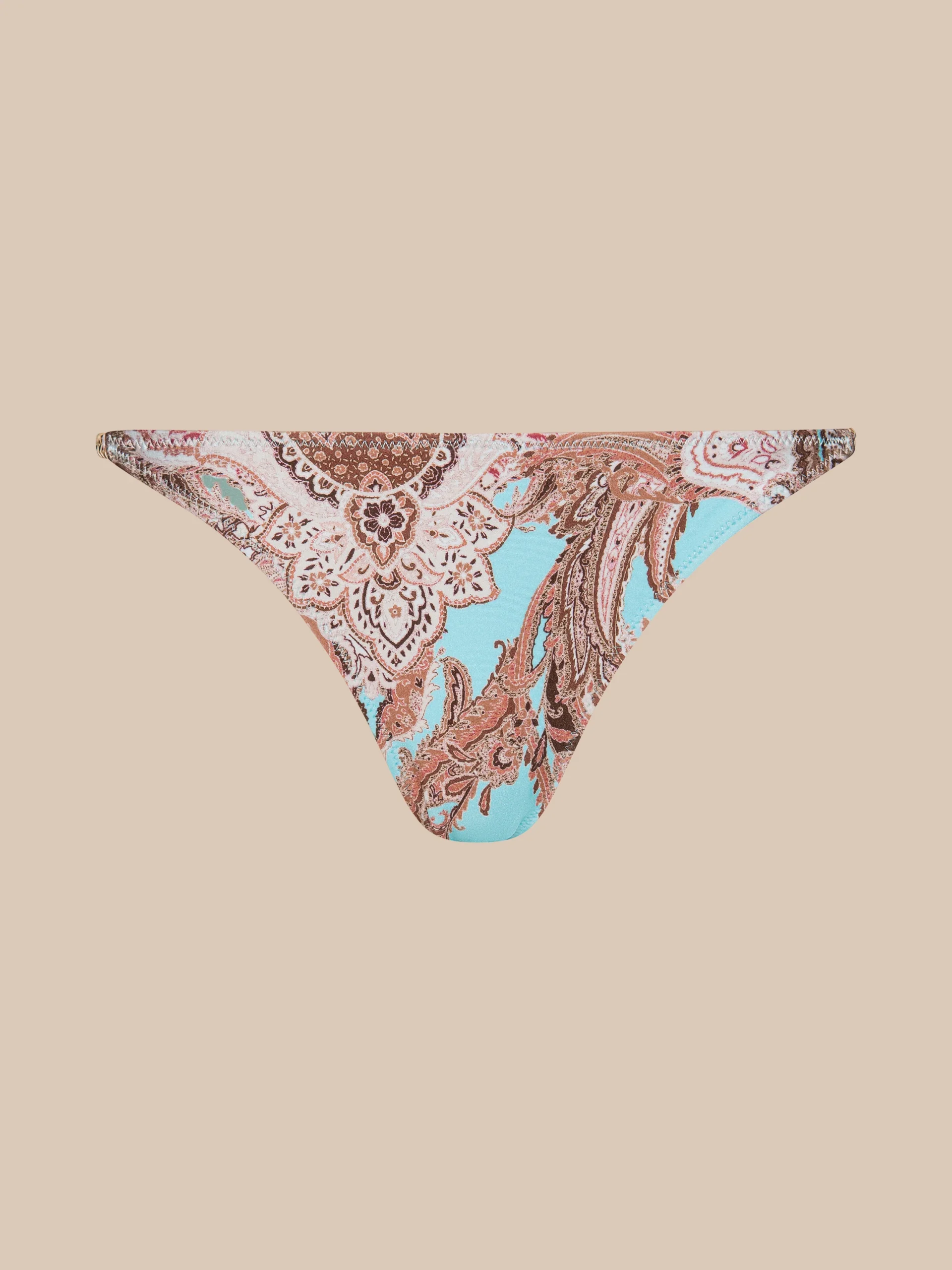 Violet String Bikini Bottom