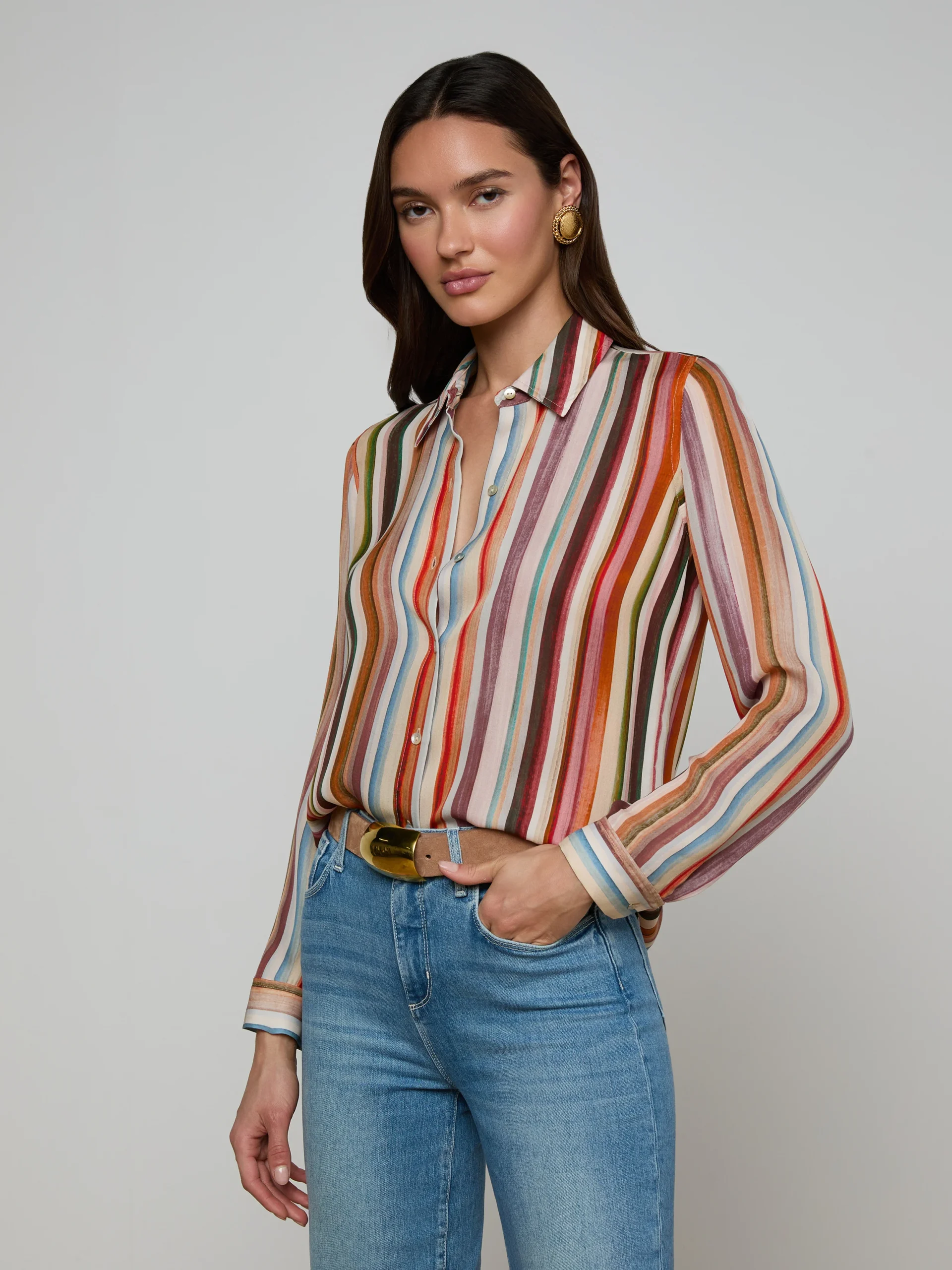 Nina Silk Blouse
